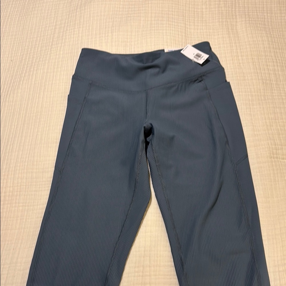 Old Navy Blue High-Waisted Leggings